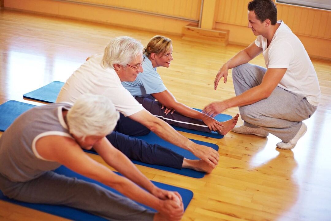 Therapeutic exercises in osteochondrosis of the spine