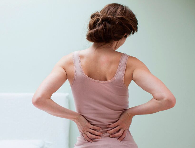 pain in the lower back
